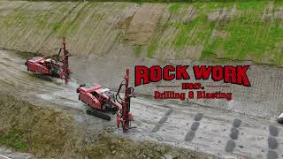 Rock Work Inc Drilling and Blasting Route 1 [upl. by Yarazed812]