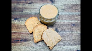 زبدة الفول السوداني بمكون واحد فقط طريقة سهلة وسريعة زبدة الفول السوداني Peanut Butter للرجيم [upl. by Loralee]