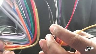 Car stereo wiring harness explained  How to install [upl. by Nylirej473]