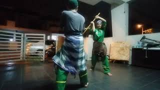 latihan silat gayong maarifat [upl. by Relda739]