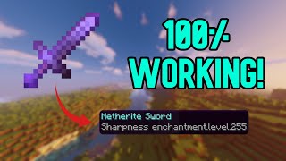 How To Get Lvl 255 Enchantments In Minecraft 119 [upl. by Drue]