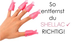 Shellac selber entfernen schnell und einfach Tipps NEUE METHODE  Heavensdream [upl. by Cirdnek]