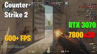 7800X3D amp RTX 3070  Counter Strike 2  CS2 Competitive Settingslow [upl. by Steffie493]