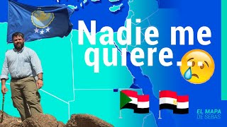 🇪🇬El curioso caso de BIR TAWIL ¿Un territorio que NADIE reclama🇸🇩TERRA NULLIUS  El Mapa de Sebas [upl. by Cooke116]