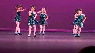 Madeline Burrell 5 year old tap dance [upl. by Enelyt]