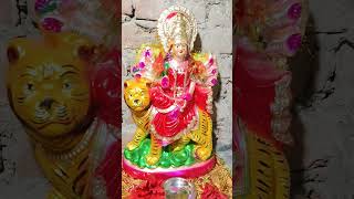 Mata Rani ko chhat per se niche fenk Diya Jay Mata Rani  trending shorts shortvideo ytshorts [upl. by Ketchan]