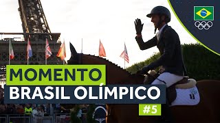 MOMENTO BRASIL OLÍMPICO 5  Direto de Bruxelas Bélgica com Marlon Zanotelli hipismo saltos [upl. by Lede597]