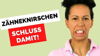 Zähneknirschen loswerden  das hilft dir garantiert [upl. by Mazonson337]