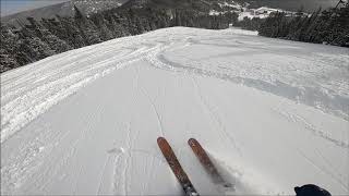 J Skis Slacker First Tracks In The POW [upl. by Chiquia]