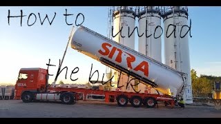 How to unload the bulk tanker into the Silo [upl. by Rundgren]