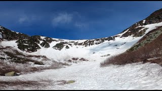 Skiing Tuckerman Ravine Headwall to The Chute 051622 [upl. by Solomon]