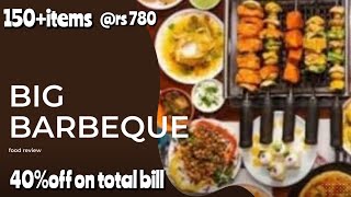 40 off on unlimited barbeque buffetbarbeque buffetbig barbecuefood reviewfoodvlogprice details [upl. by Donegan619]