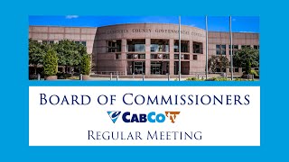 Cabarrus County BOC Regular Meeting 03182024 [upl. by Knight]