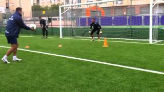 entrenamiento porteros fuerza velocidad goalkeepers strenght amp speed [upl. by Aalst]