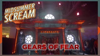 Gears of Fear Lionsgate Horror Experience  Midsummer Scream 2024 [upl. by Osnola]