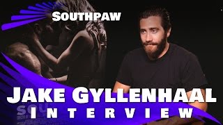 Jake Gyllenhaal  Southpaw Interview 2015 [upl. by Outlaw]