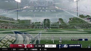 Temple vs Georgia Southern [upl. by Anawahs867]