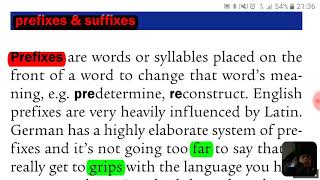 Uso de prefixos e sufixos no Idioma alemão [upl. by Chellman]