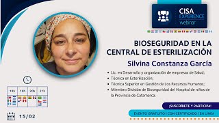 Cisa Experience Webinar  Bioseguridad en la Central de Esterilización [upl. by Dinsdale]