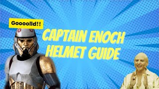 Captain Enoch Helmet Tutorial [upl. by Alakim701]