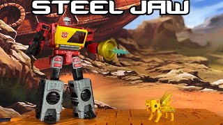 Transformers the Movie Studio Series 86 STEEL JAW Review [upl. by Annamaria]