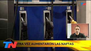 NUEVO AUMENTO EN COMBUSTIBLES La nafta aumentó 85 y el gasoil 6 [upl. by Beberg863]