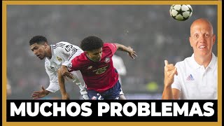 LOS PROBLEMAS DE JUEGO DEL REAL MADRID ANTE EL LILLE MARCOS LÓPEZ [upl. by Ydnic]