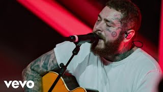 Post Malone  Circles Acoustic – One Night in Rome Italy 2022 [upl. by Urania]