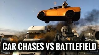 Battlefield Hardline Hotwire Mode  Car Chases vs Battlefield  EGX 2014 [upl. by Namhar228]