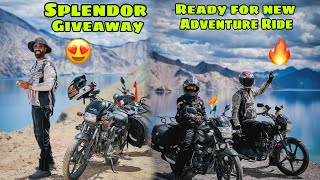 Splendor GIVEAWAY ka time aa gaya 😍 uske baad ek tagde Adventure ke liye taiyaar 🔥 [upl. by Marijn201]