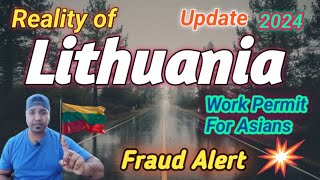 How To Get Lithuania Work permit 2024 Lithuania Seasonal Work Permit and Skills Workers Visas 2024 [upl. by Llenej]