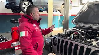 Deterioramento precoce bronzine biella con spia pressione olio accesa su Jeep Wrangler 22 Td [upl. by Nivan]