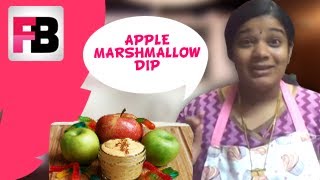 fame food ​​ Apple Marshmallow Dip  Easy recipe by Aarthi [upl. by Niarda]