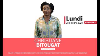 LeCanapéRouge Christiane Bitougat ancienne syndicaliste [upl. by Peck]