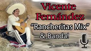 Vicente Fernandez  Rancheritas Mix [upl. by Enelec]