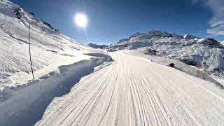 Val Cenis  4K  GoPro 12  2800m  TSF4Met  Lac du Mont Cenis  vers le Mont Cenis 27122023 [upl. by Emmanuel]