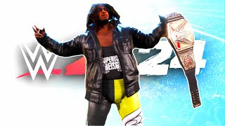 WWE 2K24 MyRISE Movie quotUndisputedquotFull Mode [upl. by Henriha]