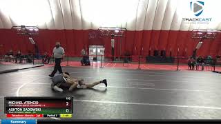 USAW TOA Club Duals HS BoysboutNo 132 Ashton Sadowski Team Pennsylvania Vs Michael Atencio Team [upl. by Eerot477]