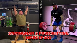 Mateusz Kieliszkowski  Mitchell Hooper  Strongman amp Powerlifting News ep059 [upl. by Wachter]