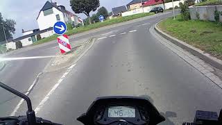 ONLINE BESTIA 125 OnBoard Video Fahrvideo durch die Börde [upl. by Hamlani80]