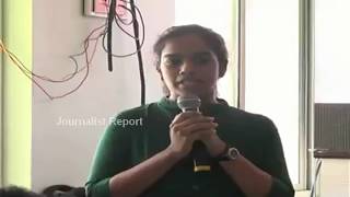 Paritala Sunitha Daughter Snehalatha Excellent Speech at Cervical cancer health camp [upl. by Zel]