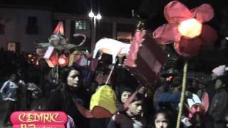 Paseo de antorchas Parte 1 en Fiestas Patrias 8 Llata Huamalíes Huánuco Perú [upl. by Walke578]