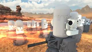 Phalanx CIWS vs 1000000 Zombies Uebs2 [upl. by Rector]