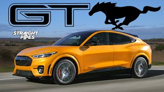 TRUE SPORTS CAR 2022 Mustang MachE GT Performance Review [upl. by Einon684]