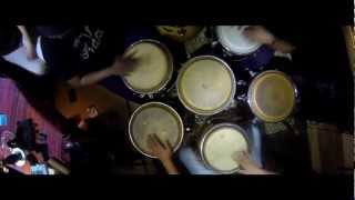 CONGACONGACONGA  Wiradz Brothers  Percussion Definition [upl. by Horacio]