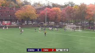 Carnegie Mellon Universitys Goal 3 v CWRU  110318 [upl. by Leumel648]