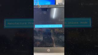 hp laptop HDD not detected amp Manufacture programming mode is in unlock mode [upl. by Sualohcin]