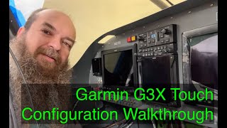 Garmin G3X Vans RV10 Initial Setup Walkthrough [upl. by Kinelski]