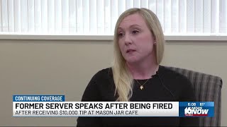 Fired Mason Jar Cafe waitress speaks out [upl. by Oranneg]