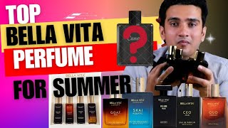 Top 5 Bella Vita Perfume For Men  Best summer perfume 2024 Bellavita fragrances [upl. by Nahgeem]